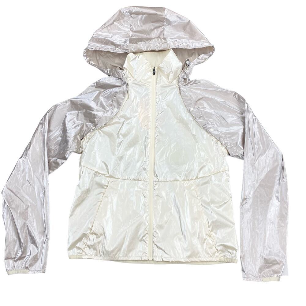 NWT LOLE Sprint Jacket Sz XS Two Tone Gardenia - Picture 7 of 14